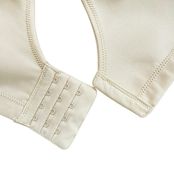 Vanity Fair Wireless Bra 44D Nude Beige Full Figure Plus Size Padded Lace - Picture 6 of 10